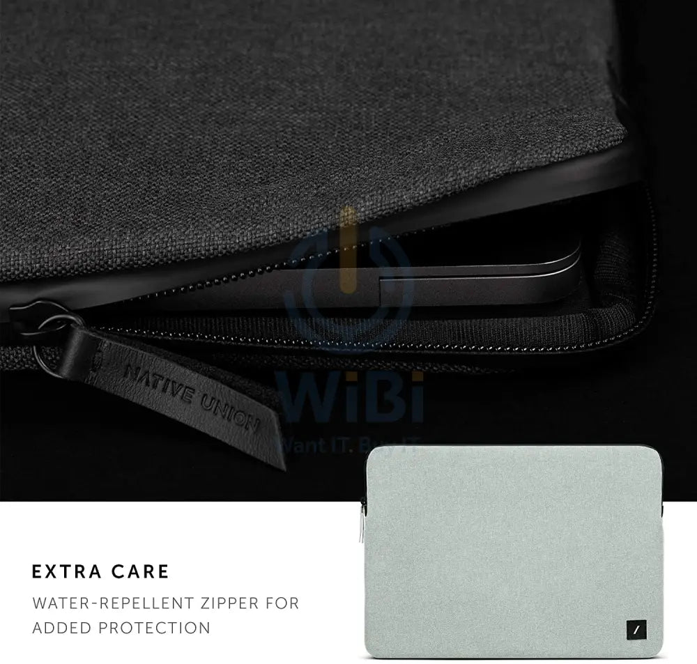 Native Union Stow Lite Sleeve For MacBook Pro 15’’/16’’/16’’ m1 - Sage Accessories > Bag