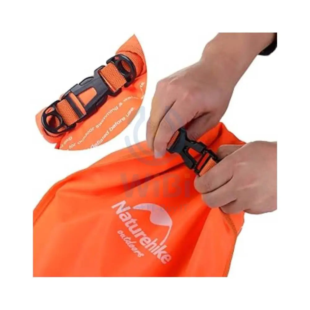 Naturehike 28L Inflatable Waterproof Bag - Orange Outdoor & Travel > Bags