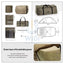 Naturehike Aries B tunnel tent - Khaki Outdoor & Travel > Tents