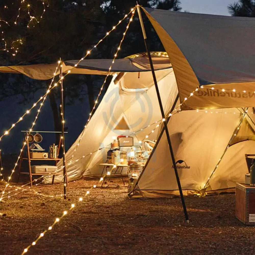 Naturehike Atmosphere lamp string - Black Outdoor & Travel > Lamps