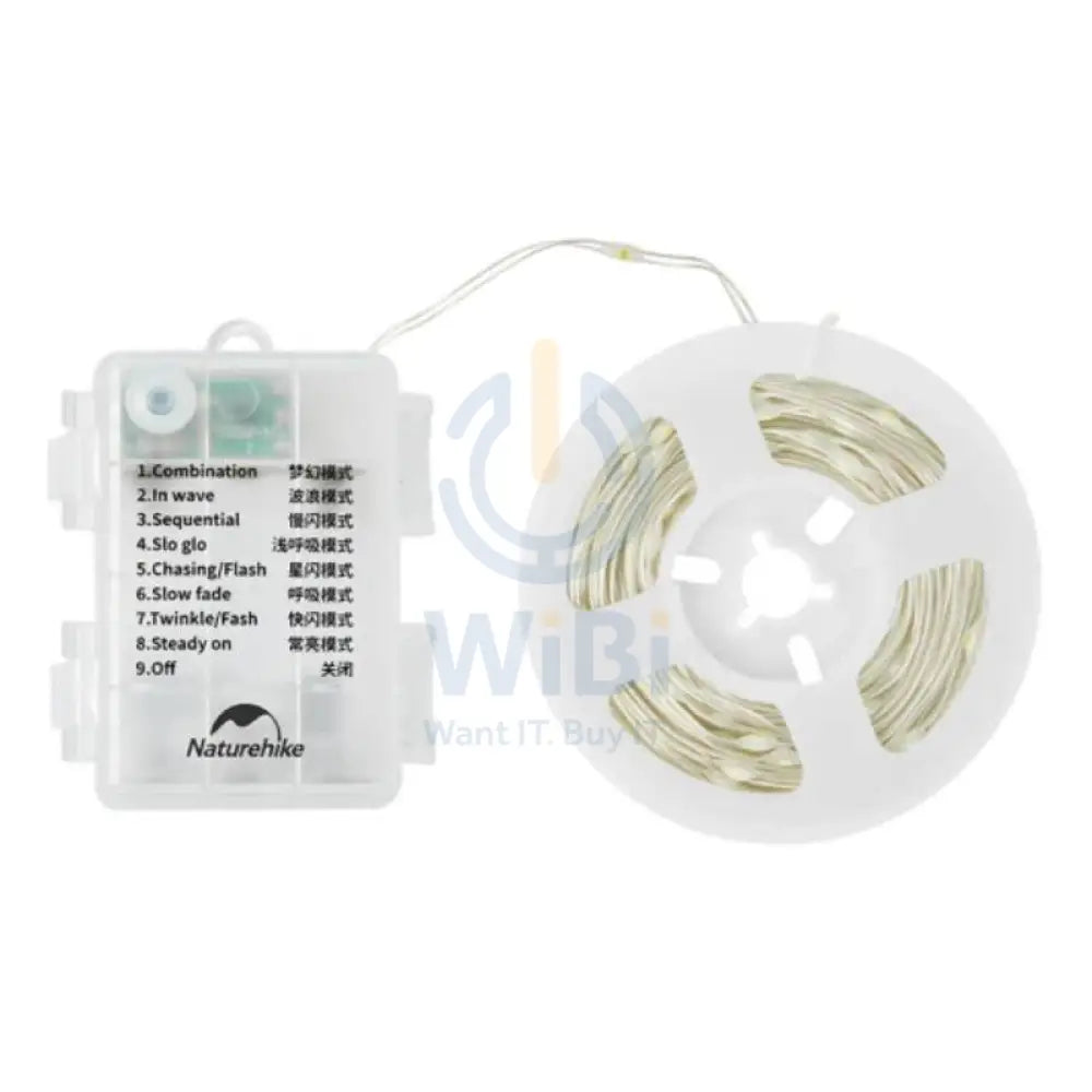 Naturehike Atmosphere lamp string - Black Outdoor & Travel > Lamps