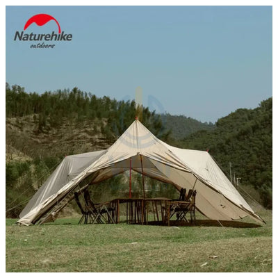 Naturehike cloud desk twin tower shelter coated version - Silver Outdoor & Travel