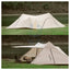 Naturehike cloud desk twin tower shelter coated version - Silver Outdoor & Travel