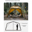 Naturehike Dune 7.6 One Bedroom & One Room Tent - Earthy Yellow Outdoor & Travel > Tents