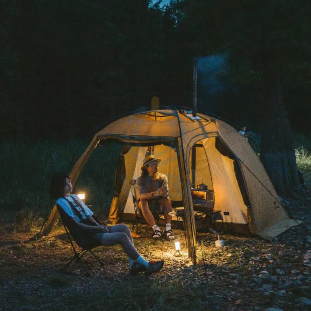 Naturehike Dune 7.6 One Bedroom & One Room Tent - Earthy Yellow Outdoor & Travel > Tents