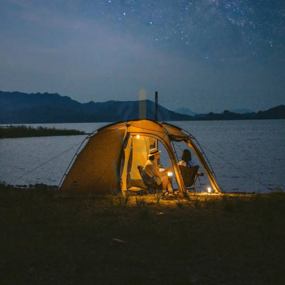 Naturehike Dune 7.6 One Bedroom & One Room Tent - Earthy Yellow Outdoor & Travel > Tents