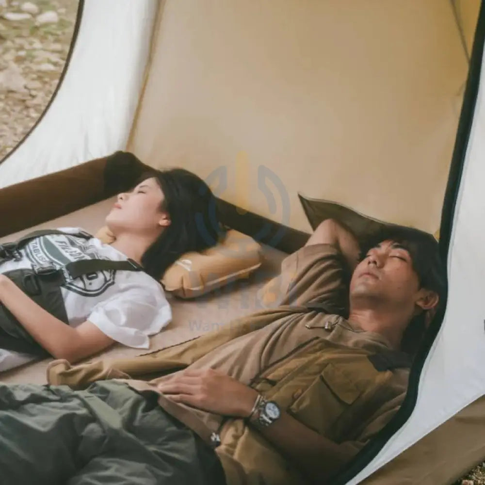 Naturehike Dune 7.6 One Bedroom & One Room Tent - Earthy Yellow Outdoor & Travel > Tents
