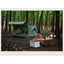 Naturehike Extend 4.8 Cotton Eaves Tower Tent - Green Outdoor & Travel > Tents