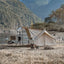 Naturehike Extend 4.8 Cotton Eaves Tower Tent Quicksand - Gold Outdoor & Travel > Tents