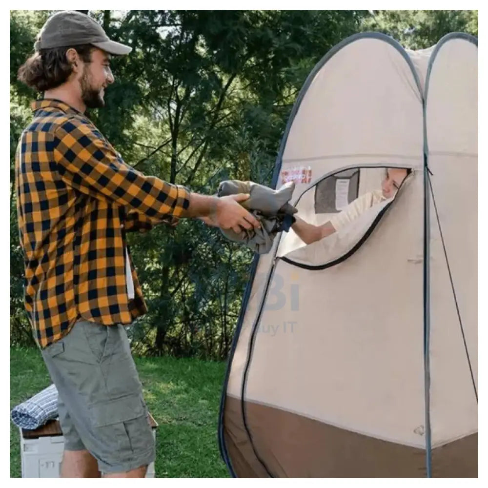 Naturehike Foldable portable changing tent - Brown Outdoor & Travel > Tents