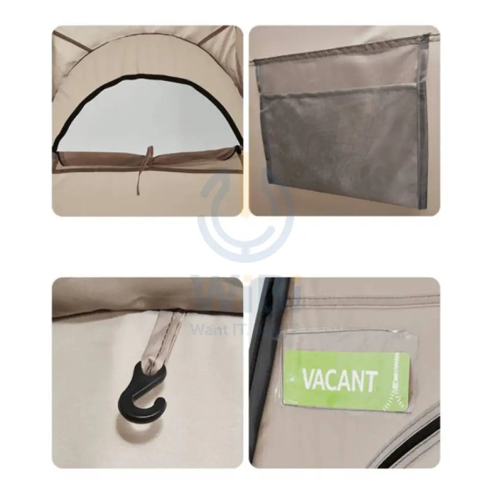 Naturehike Foldable portable changing tent - Brown Outdoor & Travel > Tents