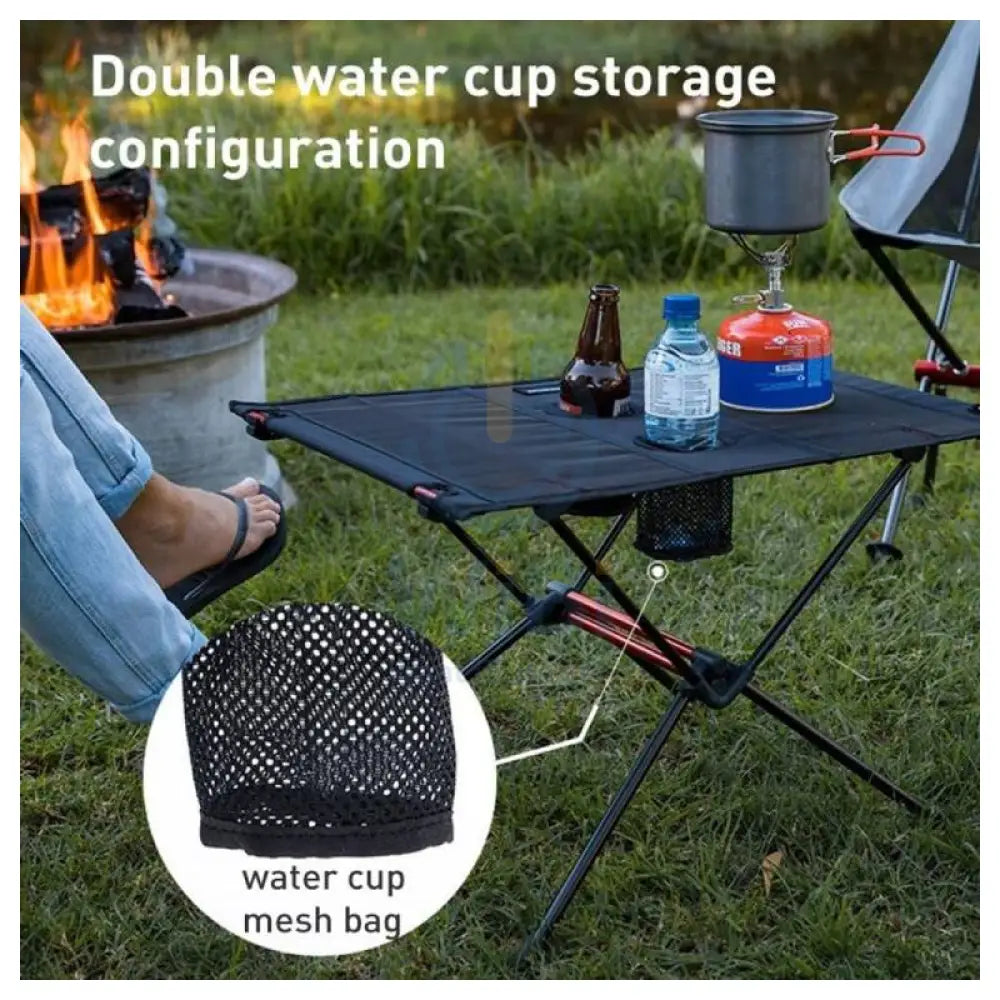 Naturehike FT07 foldable camping table - Black Outdoor & Travel > Tables
