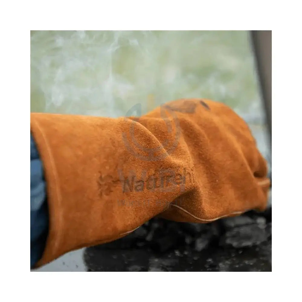 Naturehike GP-02 Flame Retardant Heat Insulation Gloves - Medium / Brown Outdoor & Travel