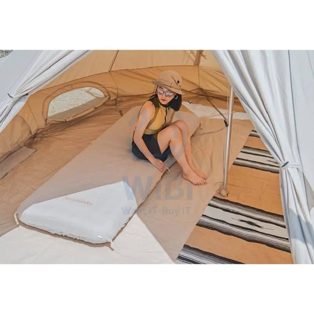 Naturehike Inflatable cushion cotton bed cover Double - Khaki Accessories > Outdoor & Travel