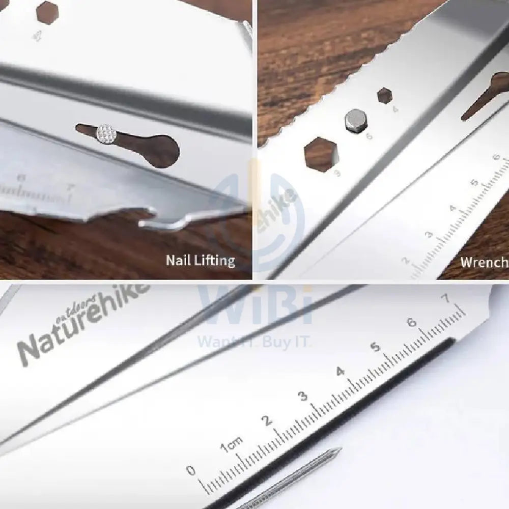 Naturehike Multi-Functional Outdoor Hand Shovel - Silver Outdoor & Travel