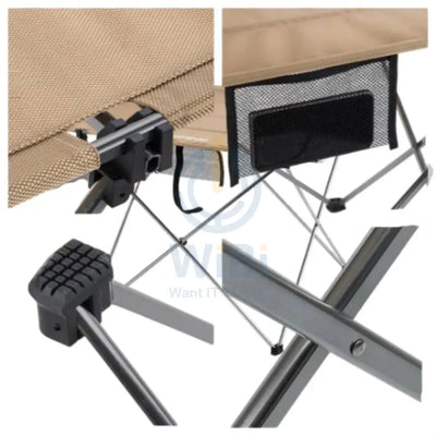 Naturehike Outdoor lightweight folding table - Large / Khaki Outdoor & Travel > Tables