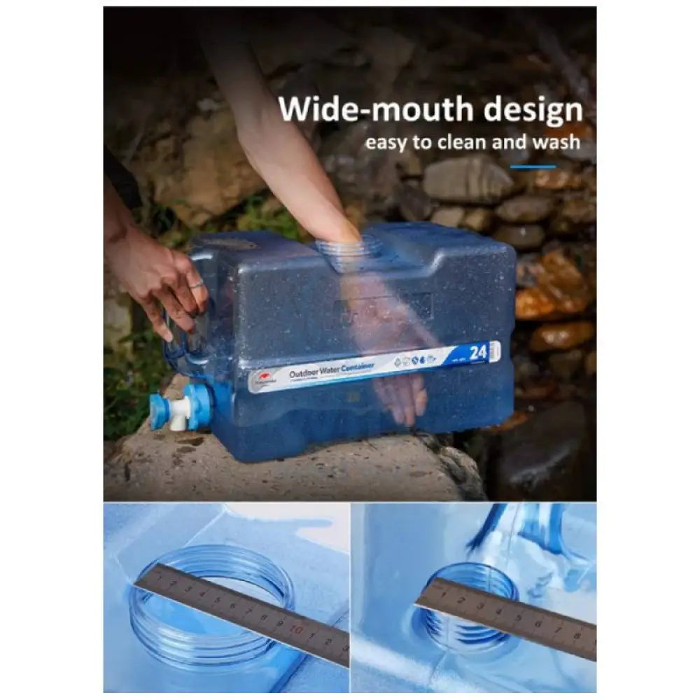 Naturehike PC 7 Grade Outdoor Water Container - 12L / Blue Transparent Outdoor & Travel