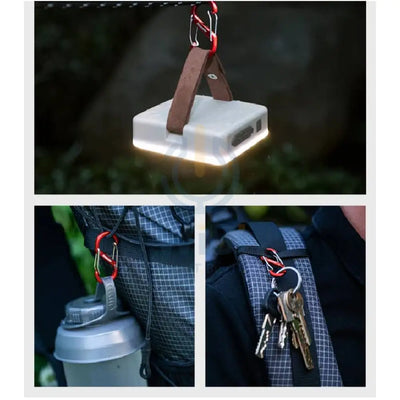 Naturehike S Type Aluminum Alloy Hook - Medium / Red / Pack Of 2 Outdoor & Travel