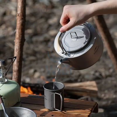 Naturehike Titanium teapot 0.8L - Silver Outdoor & Travel
