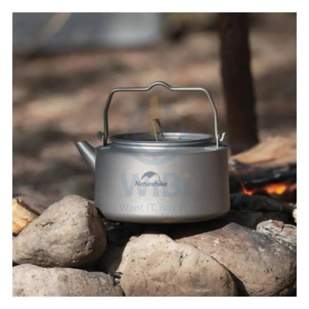 Naturehike Titanium teapot 0.8L - Silver Outdoor & Travel