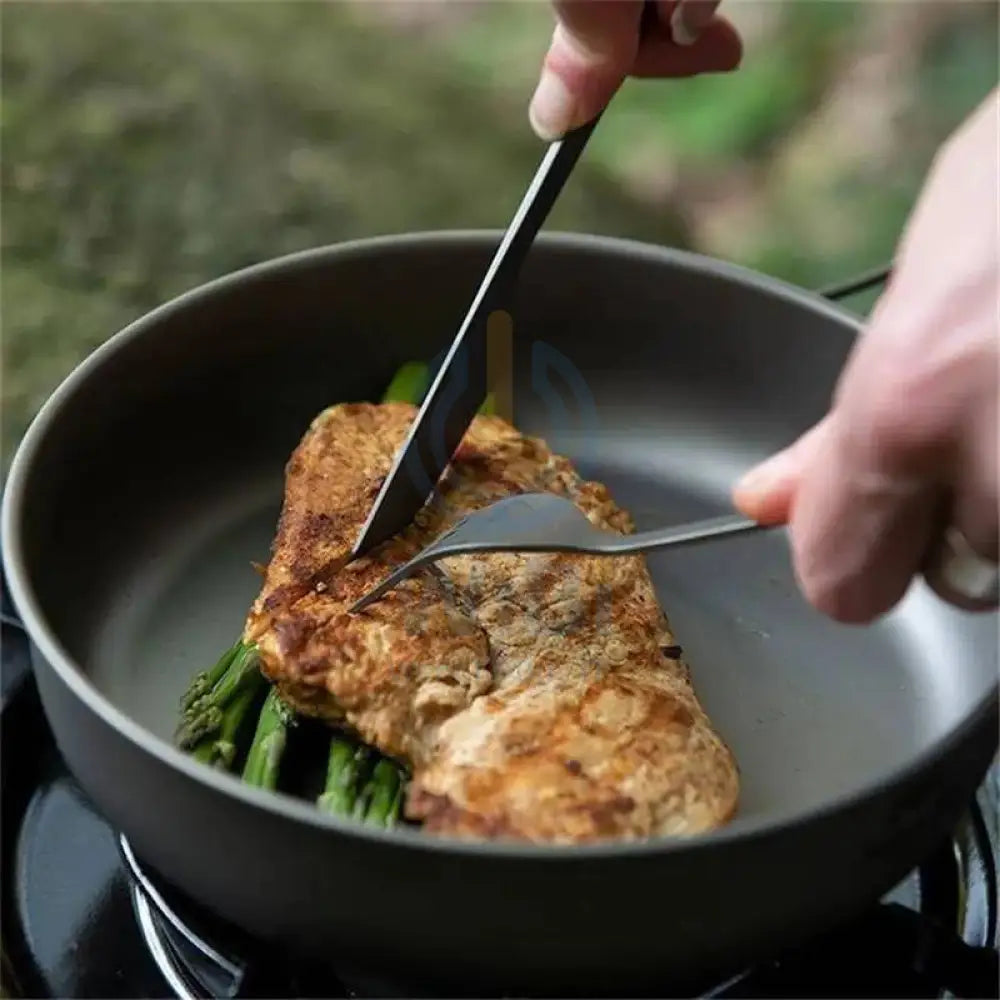 Naturehike TZD11 titanium Cutlery Set - Titanium Outdoor & Travel