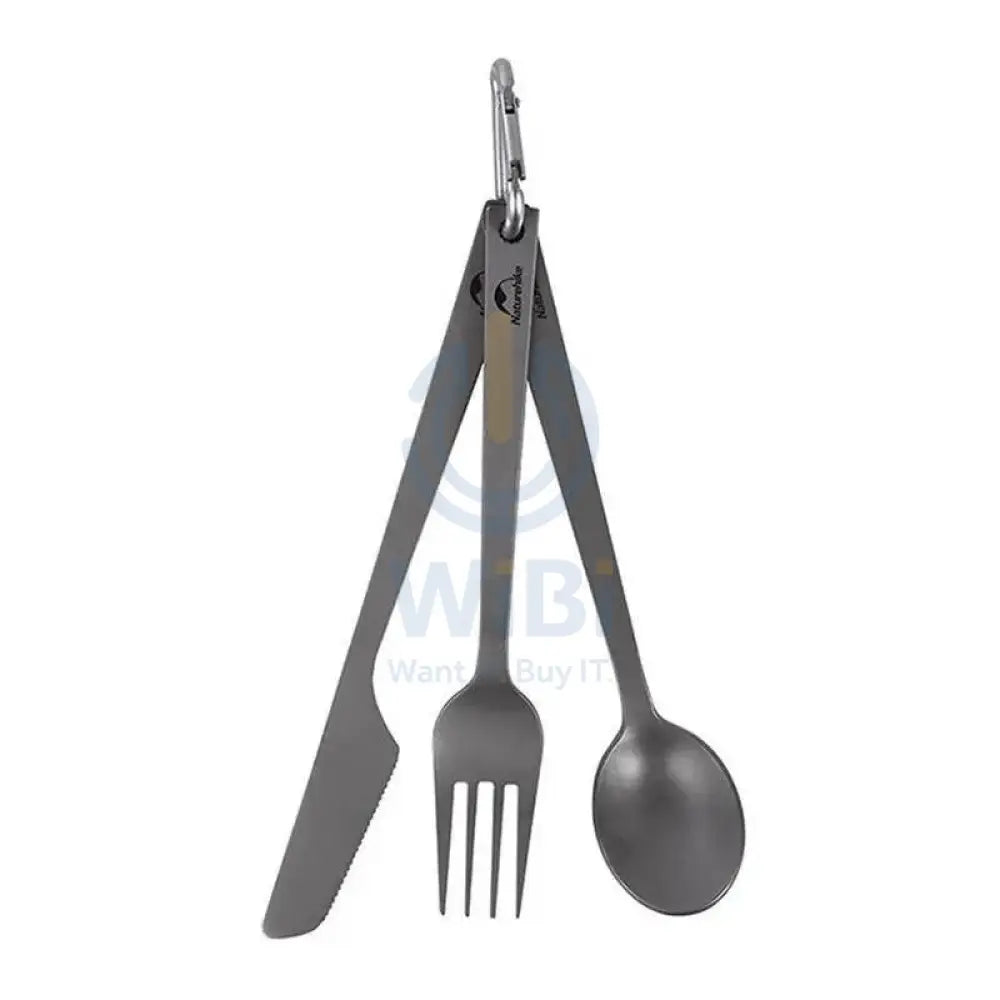 Naturehike TZD11 titanium Cutlery Set - Titanium Outdoor & Travel