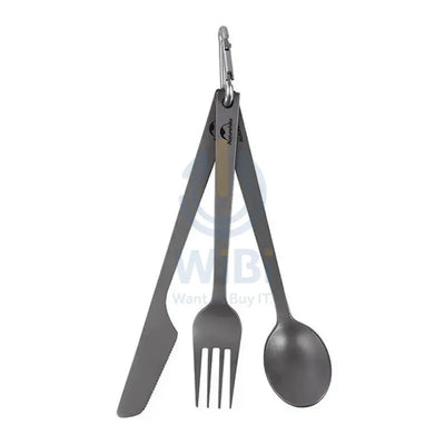 Naturehike TZD11 titanium Cutlery Set - Titanium Outdoor & Travel