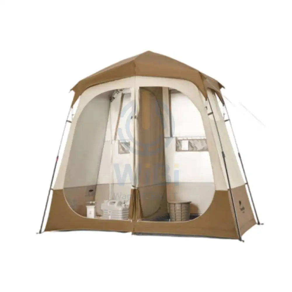 Naturehike Wet and dry separation shower tent - Brown Outdoor & Travel > Tents