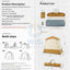 Naturehike Wet and dry separation shower tent - Brown Outdoor & Travel > Tents