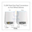 Netgear RBK23 Orbi Tri-band Mesh WiFi System - 2.2 Gbps / LAN / WAN - Pack of 3