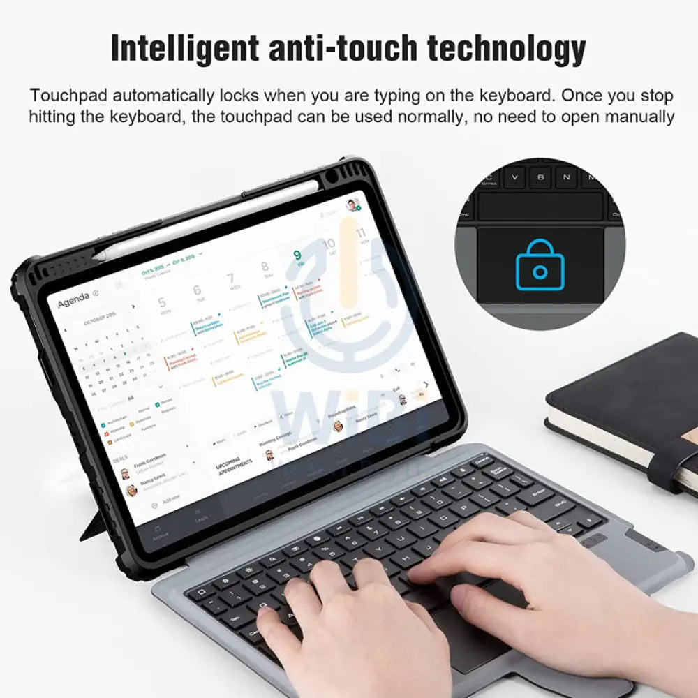 نيلكين كومبو لوحة مفاتيح حافظة  لوحة مفاتيح حافظة - ابل ايباد برو / 12.9 بوصة / 2020/2021/2022 اكسسوارات > هواتف  تابلت