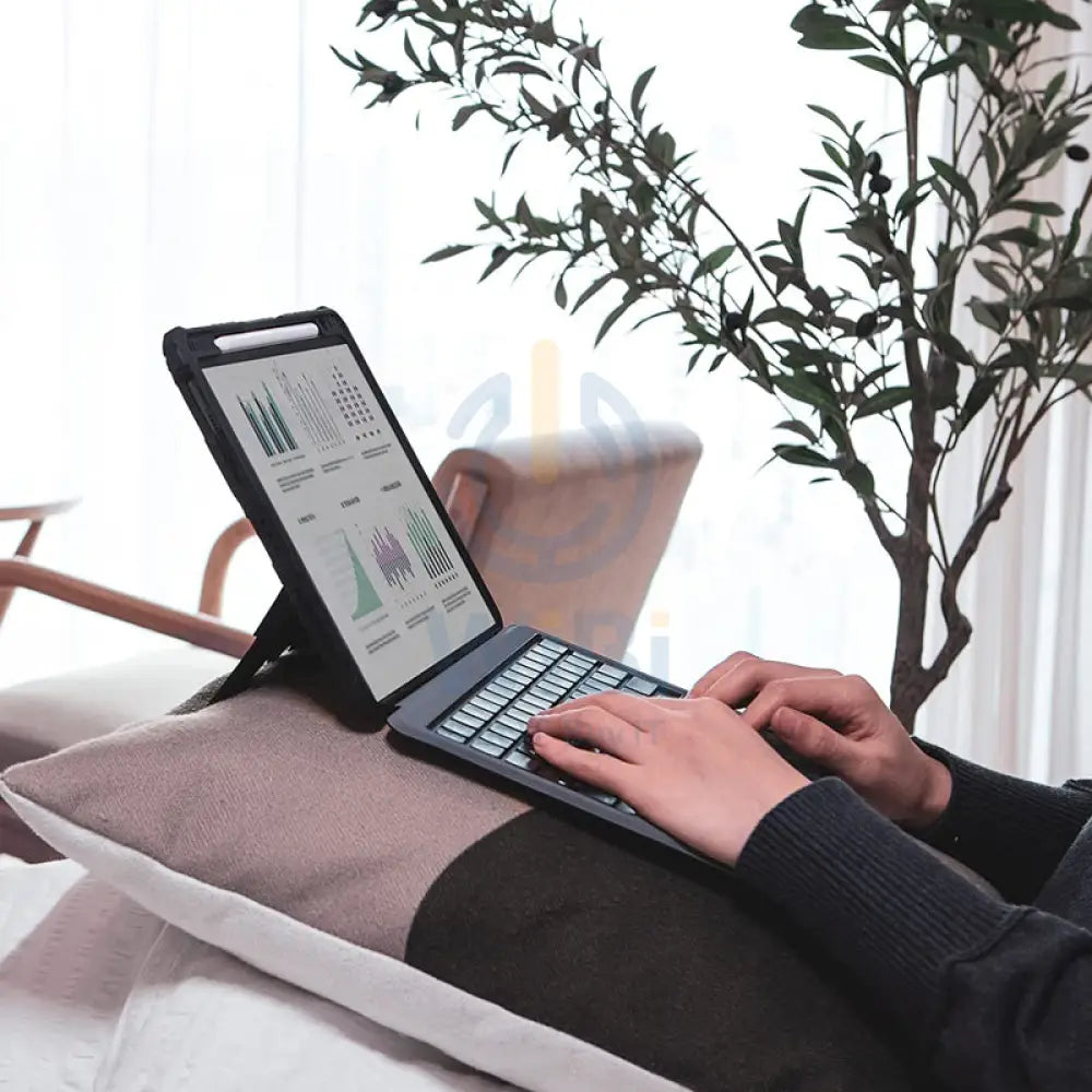 نيلكين كومبو لوحة مفاتيح حافظة  لوحة مفاتيح حافظة - ابل ايباد برو / 12.9 بوصة / 2020/2021/2022 اكسسوارات > هواتف  تابلت