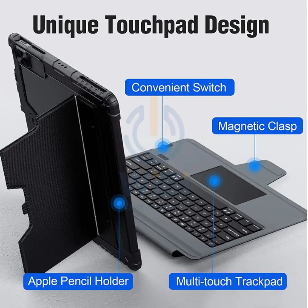 نيلكين كومبو لوحة مفاتيح حافظة  لوحة مفاتيح حافظة - ابل ايباد برو / 12.9 بوصة / 2020/2021/2022 اكسسوارات > هواتف  تابلت