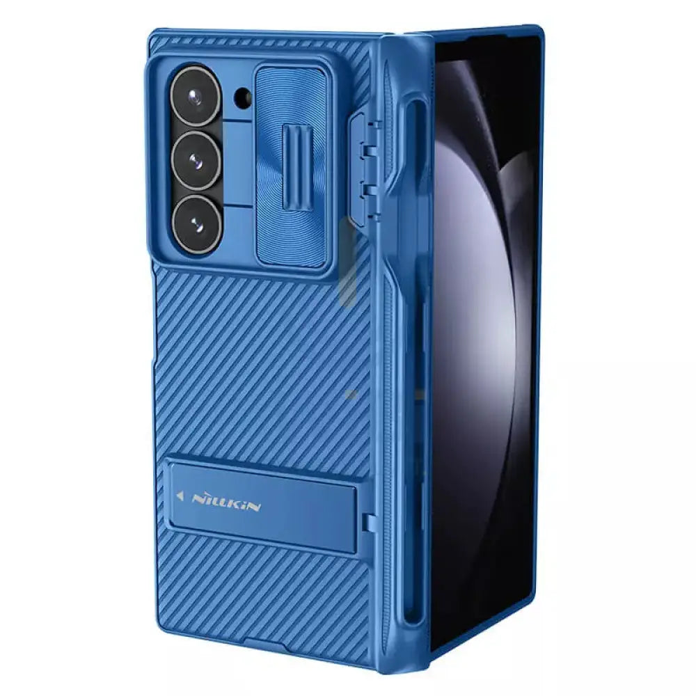 Nillkin Camshield Pen Protective Case - Samsung Galaxy Z Fold 6 / Blue Accessories > Mobiles & Tablets > Mobiles >