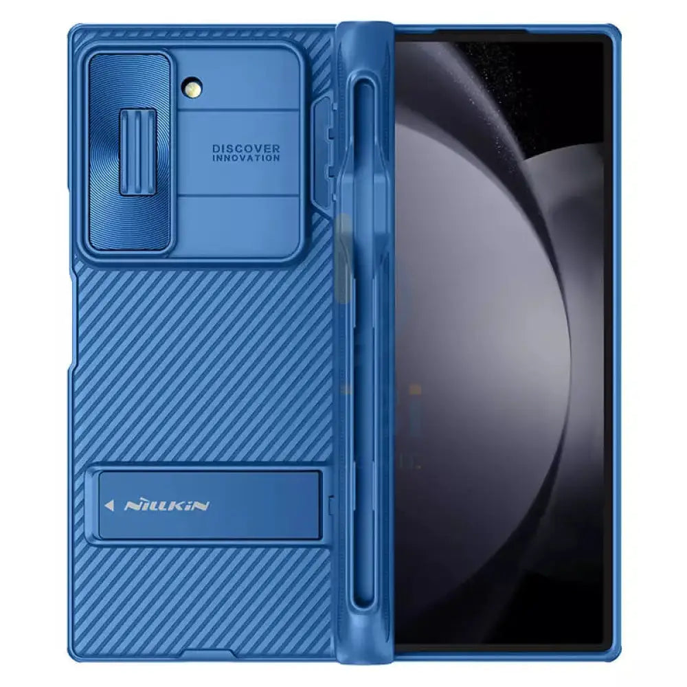 Nillkin Camshield Pen Protective Case - Samsung Galaxy Z Fold 6 / Blue Accessories > Mobiles & Tablets > Mobiles >