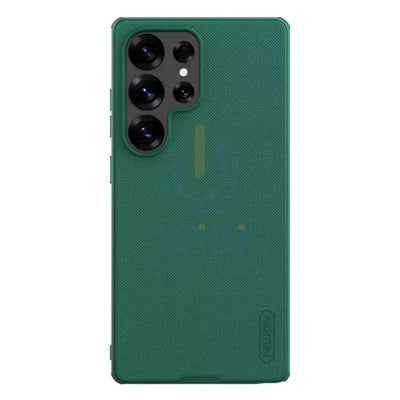 Nillkin Super Frosted Shield Pro Magnetic Matte Case - Samsung Galaxy S25 Ultra / Dark Green Accessories > Mobiles &