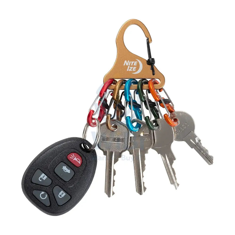 NiteIze Aluminum BigFoot KeyRack Locker - Assorted Accessories > Other Accessories