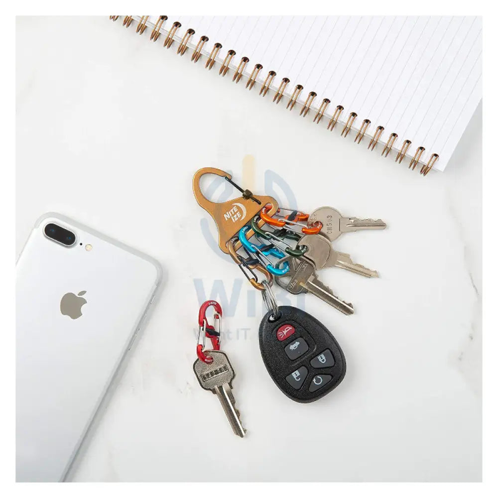 NiteIze Aluminum BigFoot KeyRack Locker - Assorted Accessories > Other Accessories