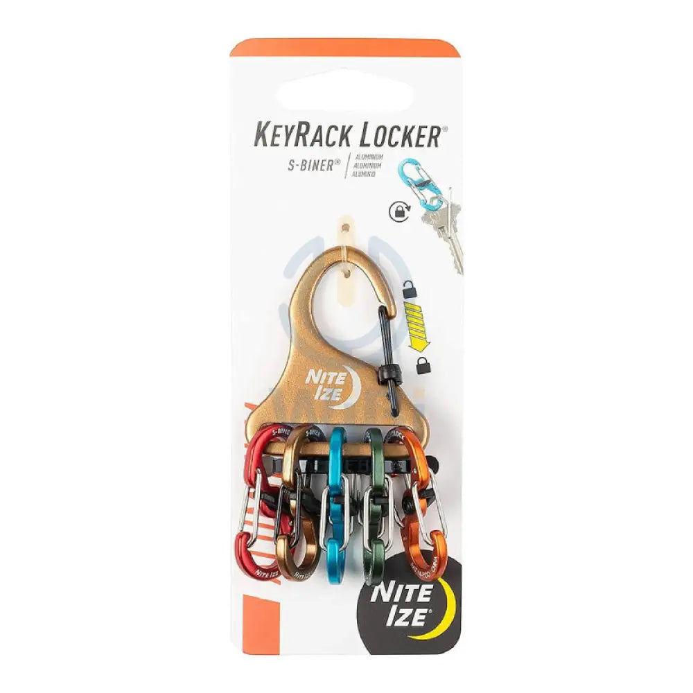 خزانة مفاتيح NiteIze KeyRack Locker® S-Biner® ألمنيوم -اكسسوارات  متنوعة  > إكسسوارات أخرى