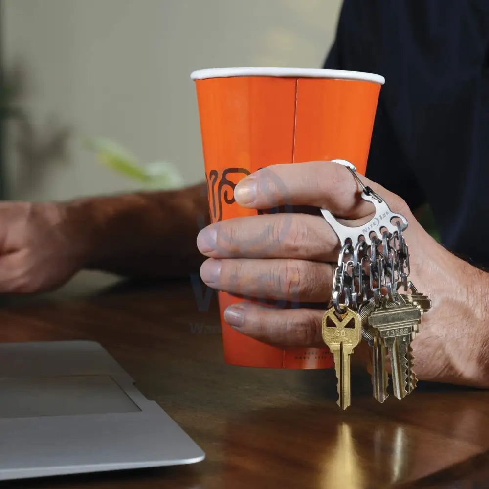 NiteIze BigFoot Locker® KeyRack™ Stainless Steel - Stainless - Stainless Accessories > Other Accessories