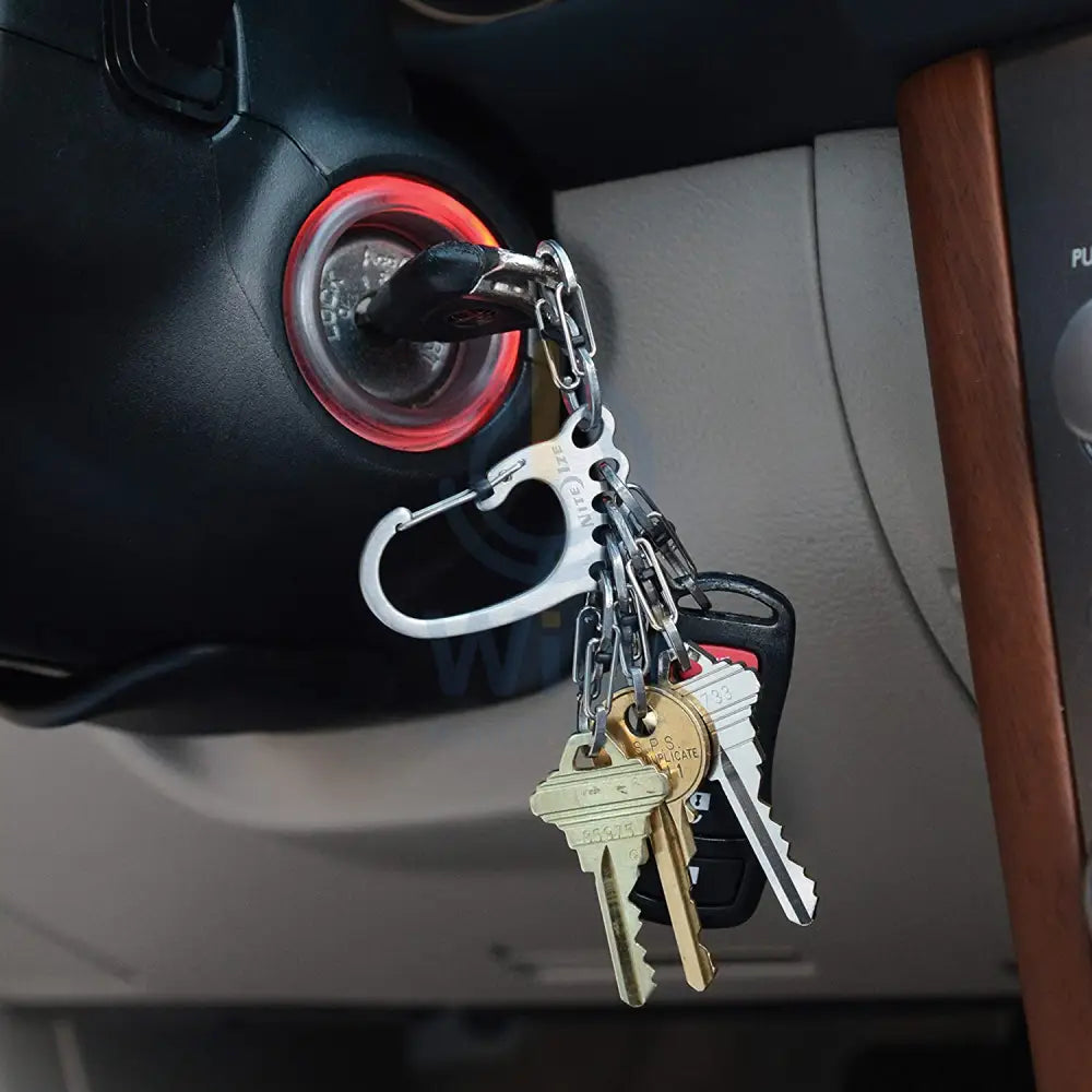 NiteIze BigFoot Locker® KeyRack™ Stainless Steel - Stainless - Stainless Accessories > Other Accessories