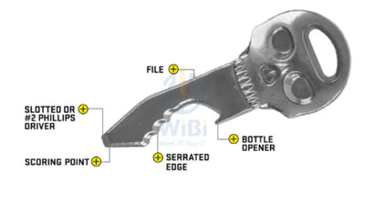 NiteIze DoohicKey® QuicKey Key Tool Accessories > Other Accessories