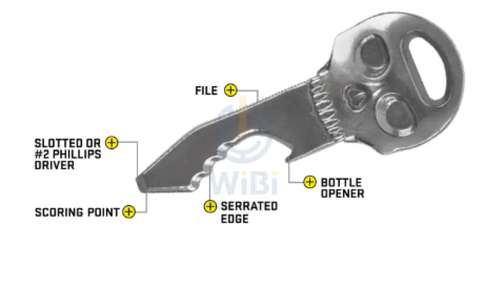 NiteIze DoohicKey® SkullKey Key Tool Accessories > Other Accessories