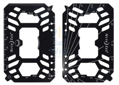 NiteIze Financial Tool® Multi Tool Card - Black Accessories > Other Accessories