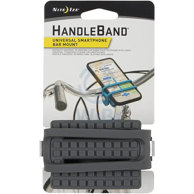 NiteIze HandleBand® Universal Smartphone Bar Bike Mount - Charcoal Accessories > Mobiles & Tablets > Mobiles > Mobile