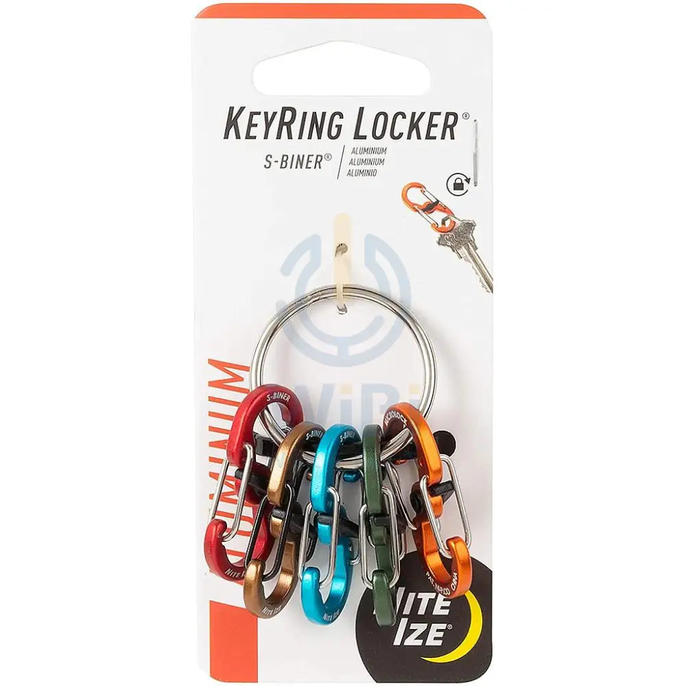NiteIze KeyRing Locker™ S-Biner® Aluminum Accessories > Other Accessories