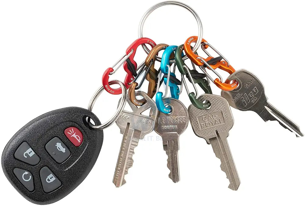 NiteIze KeyRing Locker™ S-Biner® Aluminum Accessories > Other Accessories