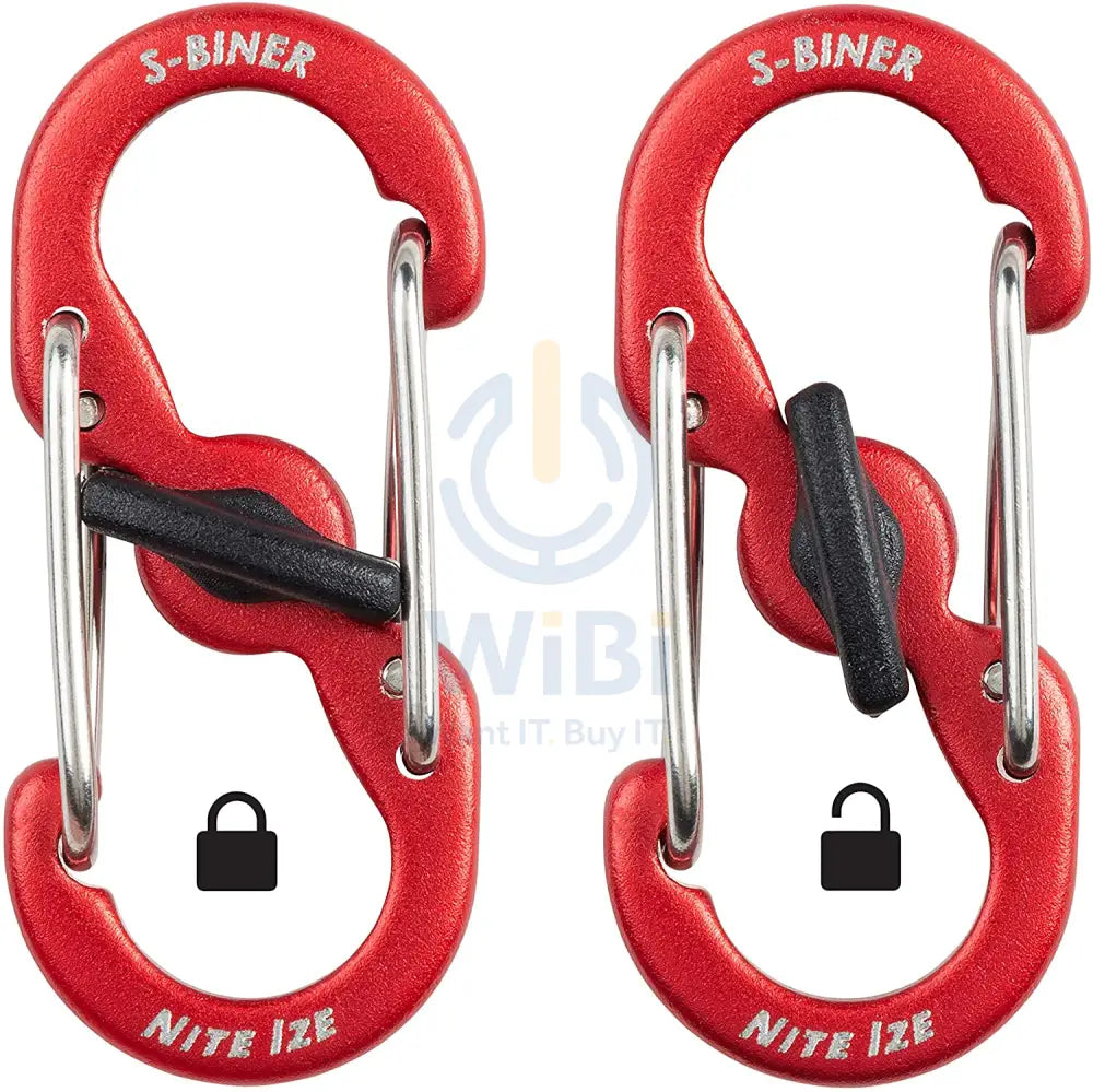 NiteIze KeyRing Locker™ S-Biner® Aluminum Accessories > Other Accessories
