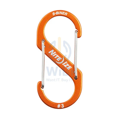 NiteIze S-Biner CarabinerAL#3 - Orange Accessories > Other Accessories