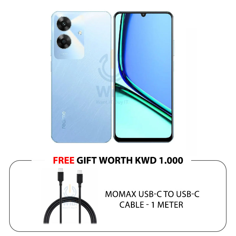 Realme Note 60 - 4GB / 128GB / 6.74’’ / 4G / Voyage Blue - Mobile Mobiles & Tablets > Mobiles